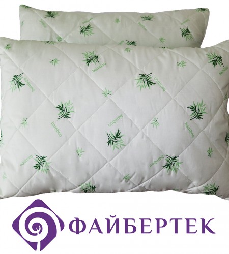 Подушка c наполнителем Бамбуковое волокно, (арт. С.Б.П)